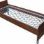 Кровати для санаториев, кровати металлические с деревянной спинкой 0