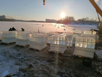 Лед,блоки льда для скульптур, лед строительный